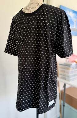 Calvin Klein Jeans All Over CK Logo Print T-Shirt Size XL